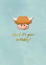 Herd it’s your birthday! created by Pippa Grace Design