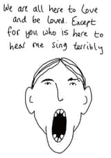 Bad Singer created by Rochelle Asquith