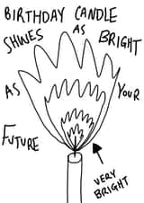 Birthday Candle Card created by Rochelle Asquith