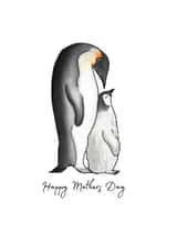 Cute Penguim Mother’s Day Card created by Naomi Atkinson
