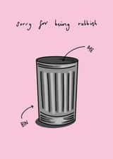 Sorry for being rubbish created by Charlotte Banks