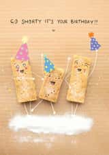 Go shorty birthday card created by LAURA TRUBY DESIGNS
