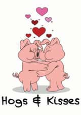 Hogs & Kisses created by Cheryl Wilson