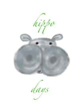 Hippo Days! created by Rosy Moon U.K.