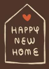 Happy new home card created by Laura Avivar