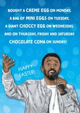 Craig David Easter Egg Card created by Cards from Designers