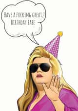 Gemma Collins Birthday Card created by GREEDY LAB