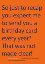 Every Year created by ColourBlind Cards