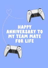 Happy Anniversary Gaming Couple Card created by Cake For Breakfast