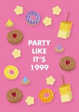 Party like it's 1999 1001 created by Popsie Cards