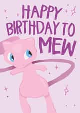Happy birthday to mew! created by Wild Card