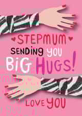 Stepmum sending you big hugs! love you created by The Boy and the Bear