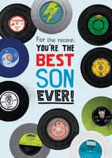 Son 'for the record' Vinyl design created by Pencilface