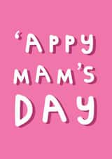 Cute Mothers Day Card - Mum - Appy Mam's Day created by @TheGrafixCat