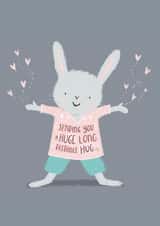 A Long Distance Hug created by Claire Keay