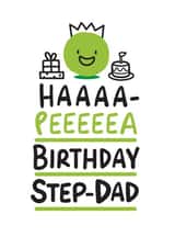 Haaaa-Peeeeea Birthday Step-Dad created by Conor Rawson