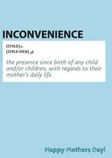 Every Child is an Inconvienience created by mi thorts