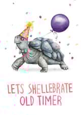 Let's shellebrate old timer created by Citrus Bunn