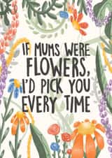 Floral Mother’s Day Card created by Saluki Studio