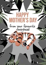 Sleepyhead Mother's Day Card created by Linda designs 