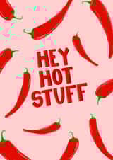 Hey Hot Stuff Anniversary Card created by Moo Cow Design