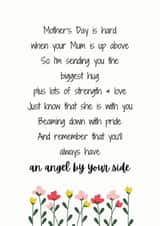 Recently Bereaved Mother's Day Card created by Moonshine Prints