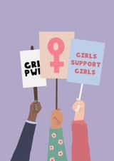 Galentine's Card - Girl Power Card - International Women's Day Card created by This Gal Designs