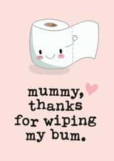 Mummy's 1st Mothers Day  / Birthday Card for Mummy from Young Child created by Mrs Best Paper Co.