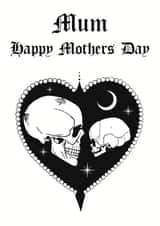 Skull tattoo Mother’s Day created by Foxx & Raccoon