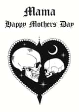 Skull Mother’s Day mama created by Foxx & Raccoon
