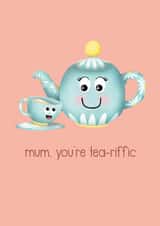 Mothers Day, tea-riffic created by Susanna Jackson