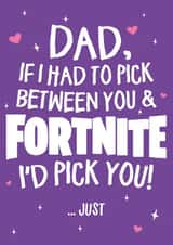 I'd pick you over fortnite created by Wild Card