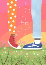 I Love You Cute Couple Card created by Charlotte  MacDonald