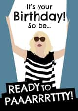 Ready to Party! - Happy Birthday created by Codfish Design