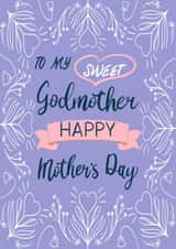 To my sweet godmother created by Spring of colors