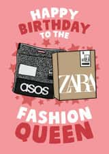 Happy birthday to the fashion queen card created by Studio Doodles