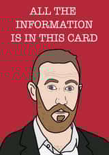 Taskmaster Alex Horne Card created by Kelly Turner