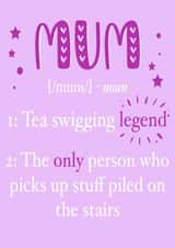 Mother’s Day Noun Description Of Mum created by Nina’s Novelties