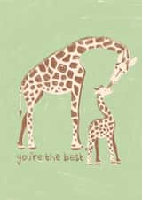 You’re The Best Mother’s Day card created by Lydia Ellen Greaves