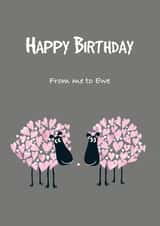 Happy Birthday From me to Ewe created by Sophie Morrell