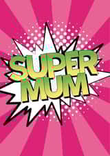 Mother's Day Superhero Card created by Ollie&Frey