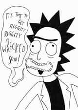 Riggity Wrecked Son! created by Rochelle Asquith