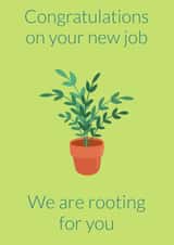 Congratulations we are rooting for you card created by LifeIsPeachy