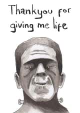 Frankenstein Mother's Day Card created by Big Bucket Of Guts