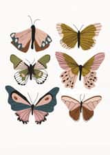 All Occassions Illustrated Butterfly Card created by Michelle Manolov