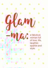 Glam-ma  created by Wonder Love