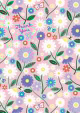 Daisy Chain Thank You card created by Carly Watts