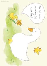 Mother's day card with ducklings created by Phoebe Cho