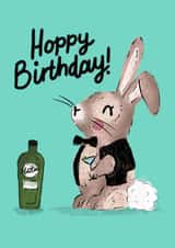 Hoppy Birthday - James Bunny created by Laura