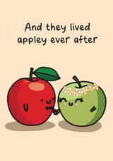 And they lived appley ever after created by The Playful Indian